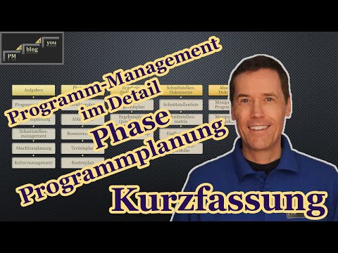 Programm-Management im Detail: Phase Programmplanung — Kurzfassung