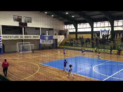 Gol Cadu (AD Santo André Futsal) contra AD inter Mogi.
