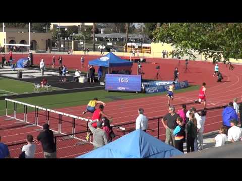 JVB 110m H at Sunset Finals 5-8-14 - Los Alamitos Boys
