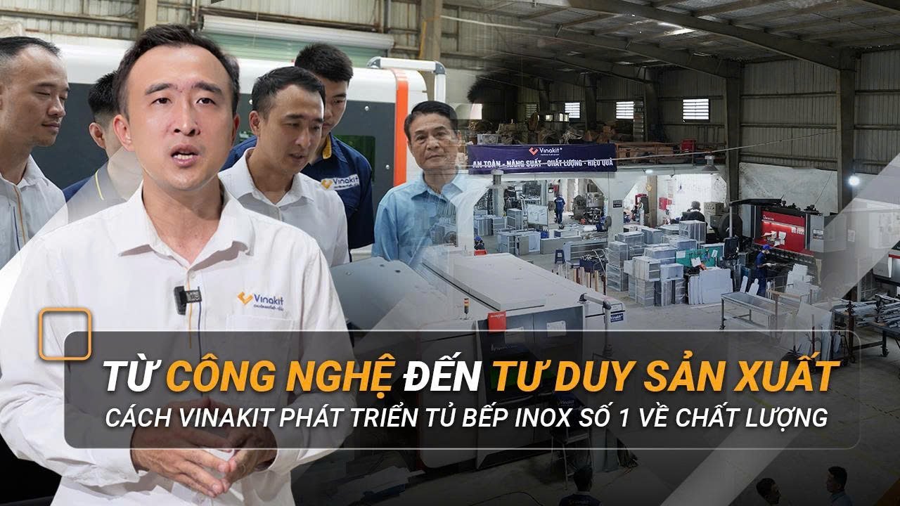 Từ công nghệ độc quyền đến tư duy sản xuất tiên phong – VINASTAR phát triển tủ bếp số 1 về chất lượng