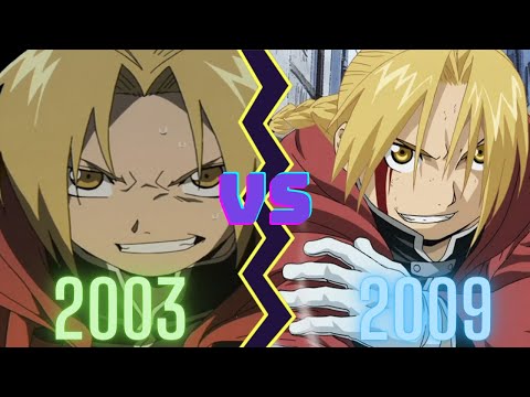 Fullmetal Alchemist Brotherhood vs Fullmetal Alchemist 2003