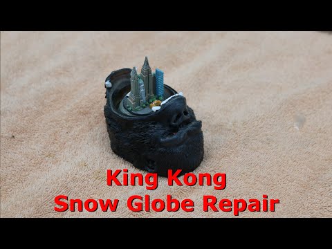 King Kong Snow Globe Repair