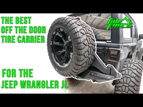 The BEST Off The Door Tire Carrier For The Jeep Wrangler JL [2020]