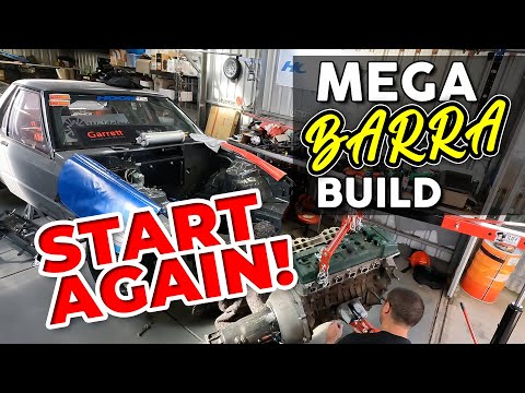 Mega Ford BARRA Build - Part 3 - "STARTING OVER"