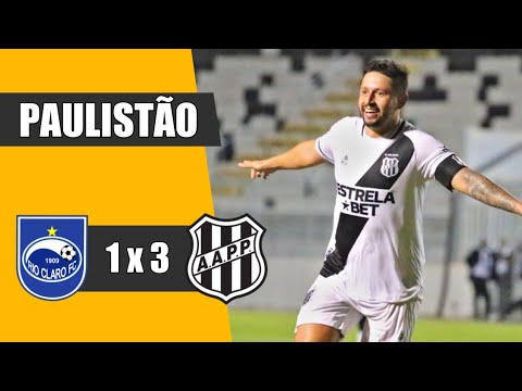 RIO CLARO 1 X 3 PONTE PRETA | GOLS | PAULISTÃO A2 2023