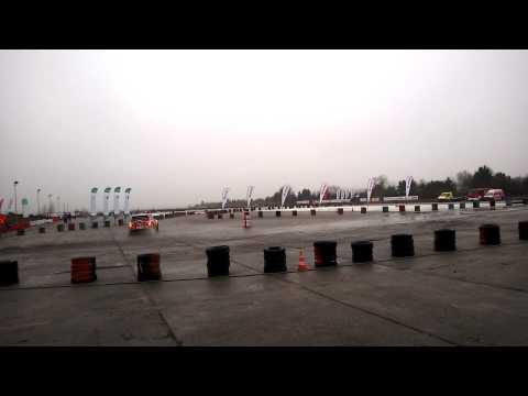 52 Rajd Barbórka 2014 OS Bemowo beczka Ad 3 Tomasz Kuchar