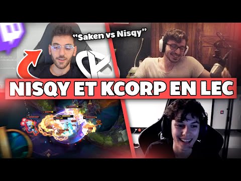 NISQY PARLE DE LA KCORP EN LEC - Best of LoL #408 Réactions