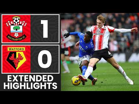 EXTENDED HIGHLIGHTS: Southampton 1-0 Watford | Championship