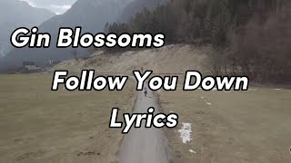 Follow You Down - Gin Blossoms | Lyrics