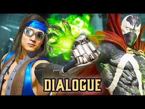 SPAWN IS UNIMPRESSED WITH THE CHOSEN ONE LIU KANG DIALOGUE - MORTAL KOMBAT 11 ULTIMATE VERSION