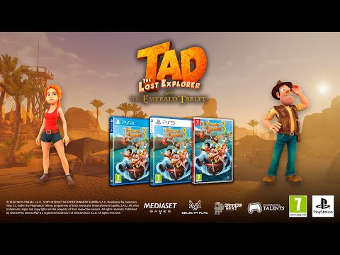 Tad The Lost Explorer and The Emerald Tablet - Gameplay Trailer thumbnail