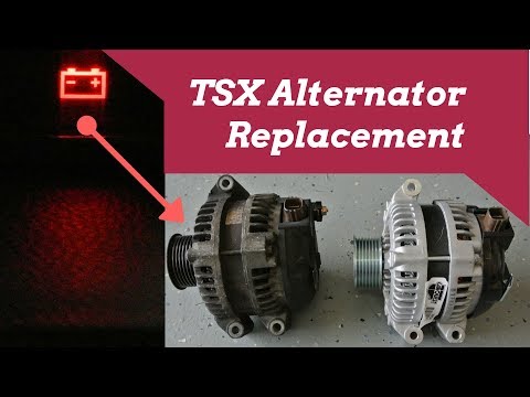 Acura TSX | ALTERNATOR REPLACEMENT