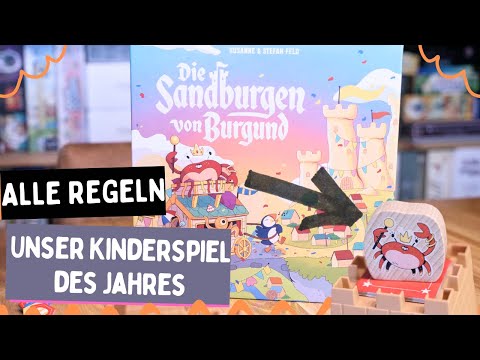 Die Sandburgen von Burgund - Kinderspiel 2025 - Kinderspiel ab 5 Jahren