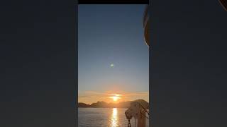 Sun and Moon from Cruise Balcony #royalprincesscruise  #cruisebalconyviews