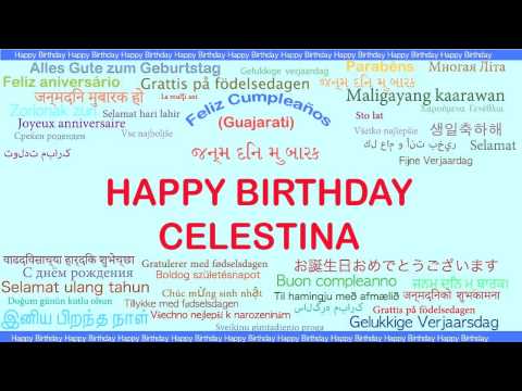 Celestina   Languages Idiomas - Happy Birthday