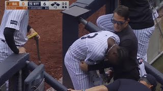 Yankees Jazz Chisholm Jr. got drilled on the arm..Injury Update vs. Orioles