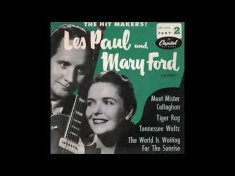 Tennessee Waltz  -  Les Paul & Mary Ford  1951