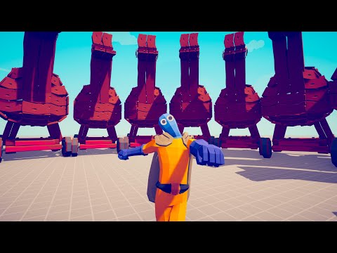 NEW SAITAMA ONE PUNCH MAN vs ARMY OF UNITS | TABS - Totally Accurate Battle Simulator