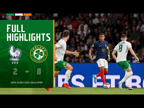 HIGHLIGHTS | France 2-0 Ireland | UEFA Euro 2024 Qualifier