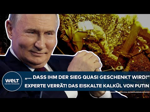Video Thumbnail: UKRAINE-KRIEG: "..., dass ihm der Sieg quasi geschenkt wird" Experte verrät Putins eiskaltes Kalkül