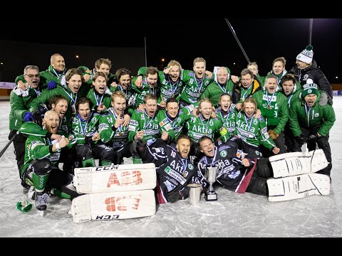 Bandyliiga final 2019-2020 Akilles-Veiterä 6-1 Goalcamera highlights and celebrations