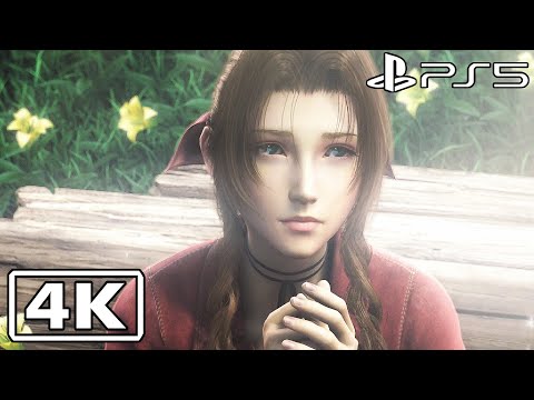 All Aerith Cutscenes - Crisis Core Final Fantasy 7 Reunion (4K)