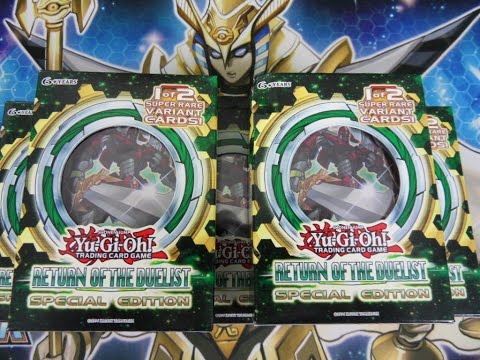 Opening/Unboxing the Best Massive Yugioh Return of the Duelist Special Edition Ever! (4K 60FPS)