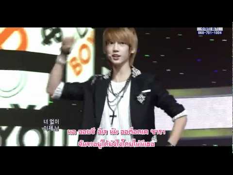 Karaoke Sub Thai 110731 Boyfriend   You & I Live