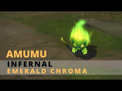 Infernal Amumu Emerald Chroma - essence emporium 2022
