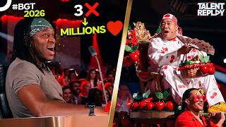 3 Red Buzzers Couldn't Stop This Act | BGT 2026