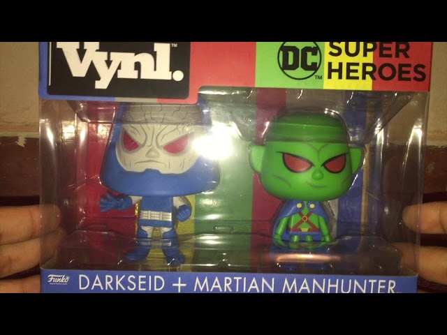 Vídeo relacionado con Funko Figuras Vynl DC Comics Martian Manhunter & Darkseid