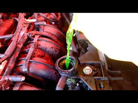 Check For Blown Head Gasket Bubbles in Radiator