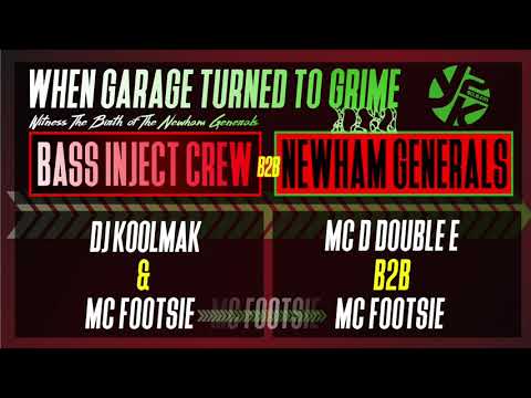 D Double E & Footsie (First Show): Newham Generals B2B Bass Inject Crew | Y2K FM 90.6 | Grime  2004
