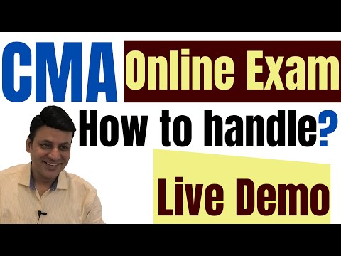 CMA Online Exam 📌Live Demo📌 How to Handle: Terms & Conditions