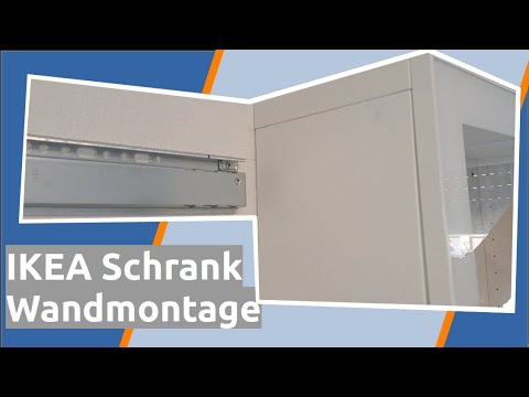 Ikea wardrobe wall mounting