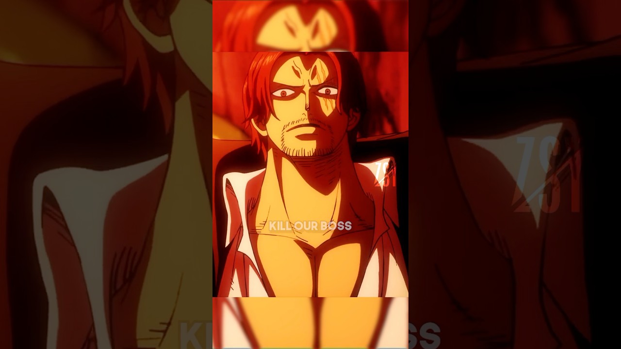 I’d hate to see Shanks actually angry 😡