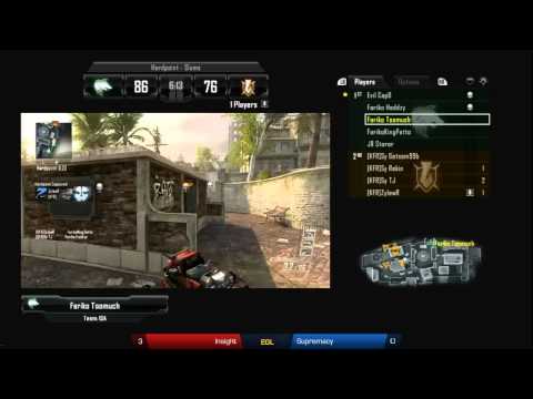TurtleBeach Pre EGL10 Tournament : Supremacy vs Insight : LB Final - Map 1