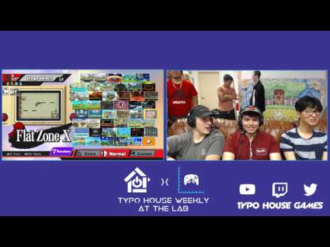 Typo @ The Lab 6/1/17 - KDK/Jtreezy vs Peabnut/Zebra - Smash 4 Doubles Round 3