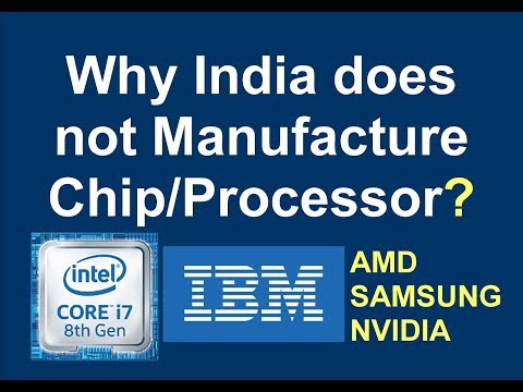 Why doesn't India have Chip/Processor Manufacturing Companies - AG Technologies USA, LLC™