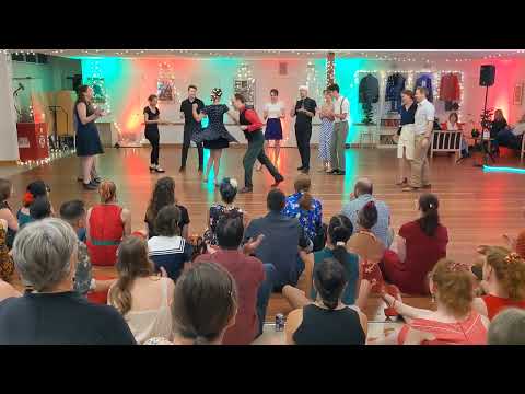 2022-12-16 Tuesday Night Balboa Students - Balifornia Routine @ The Pocket Dance