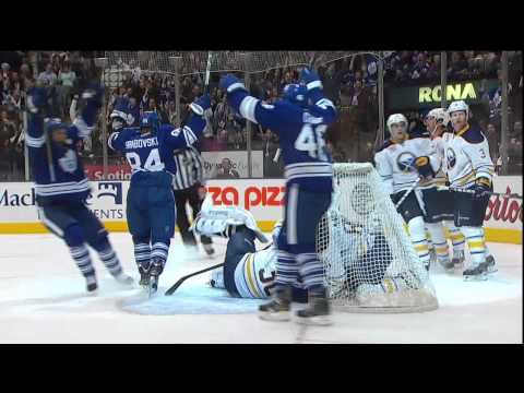 Liles Goal - Sabres 1 vs Leafs 3 - Mar 31st 2012 (HD)