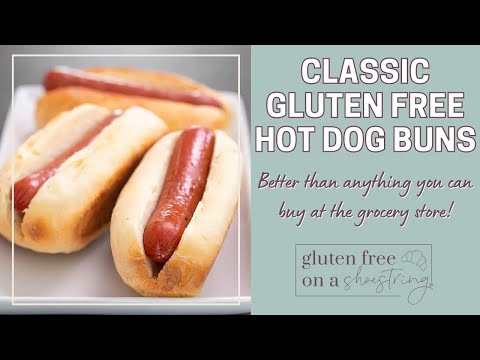 Classic Gluten Free Hot Dog Buns Recipe