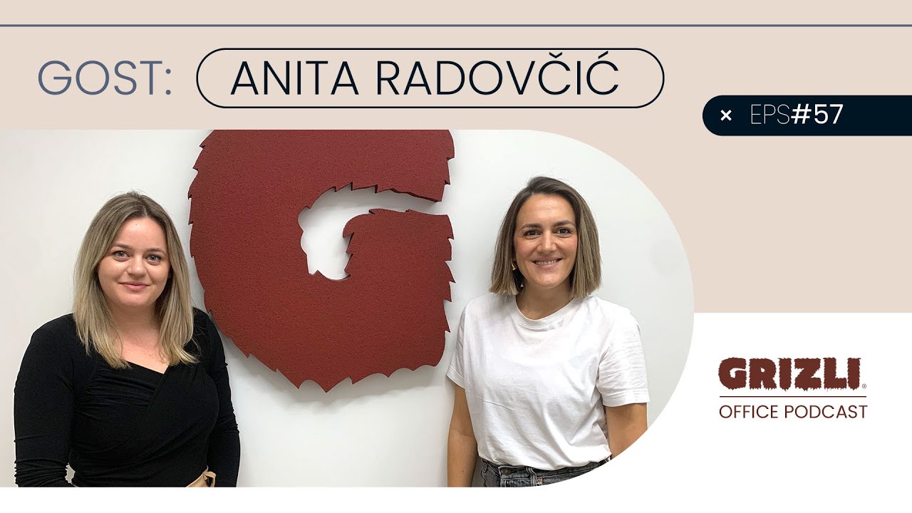Grizli office podcast #57 - Anita Radovčić, Instagram je postao oglasna ploča