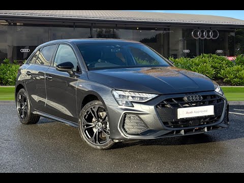 Approved Used Audi A3 Sportback Black Edition e 204 PS S tronic | Preston Audi