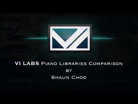 VI LABS Pianos Comparison - Chopin Prelude No. 4 in e minor, Op. 28