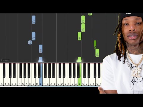 King Von - Took Her to the O (MIDI) [Synthesia] (Piano tutorial)
