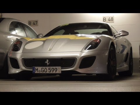 Ferrari 599 GTO | Start Up + Revs + Driving + Carporn | Munich