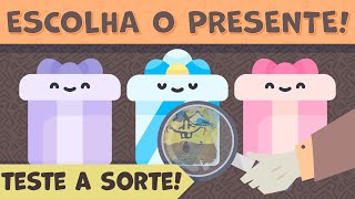 ESCOLHA um PRESENTE BOM ou RUIM! lisa or lena