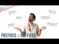 PREFIXES & SUFFIXES | English Lesson