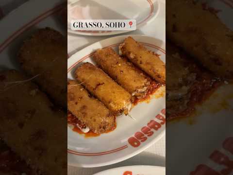 Grasso, Soho review 🍝🍕 #grasso #londonfood #italianfood #restaurantreview #foodreview
